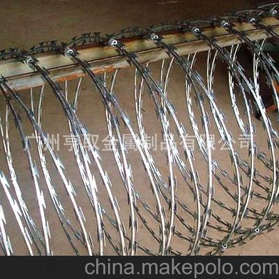 广州【厂家直销】防盗刺绳 金属丝绳 金属丝网 防老化耐腐蚀刺网图片,广州【厂家直销】防盗刺绳 金属丝绳 金属丝网 防老化耐腐蚀刺网图片大全,广州亨取金属制品-1-