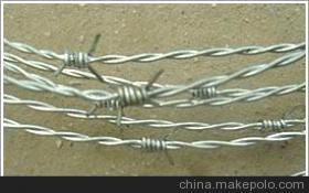 【刺绳 刀片刺绳 涂塑绳】价格,厂家,图片,金属丝绳制品,安平县光宇金属丝网制品厂-